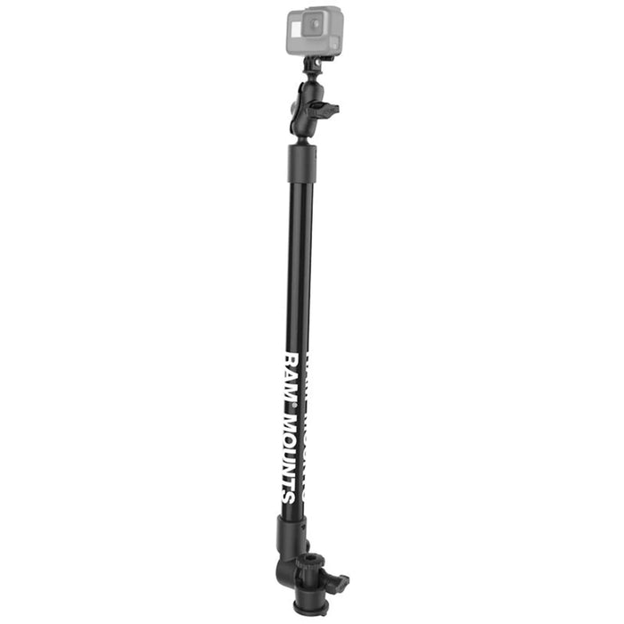 RAM Mounts Tough-Pole Camera Mount with Single Pipe & Track