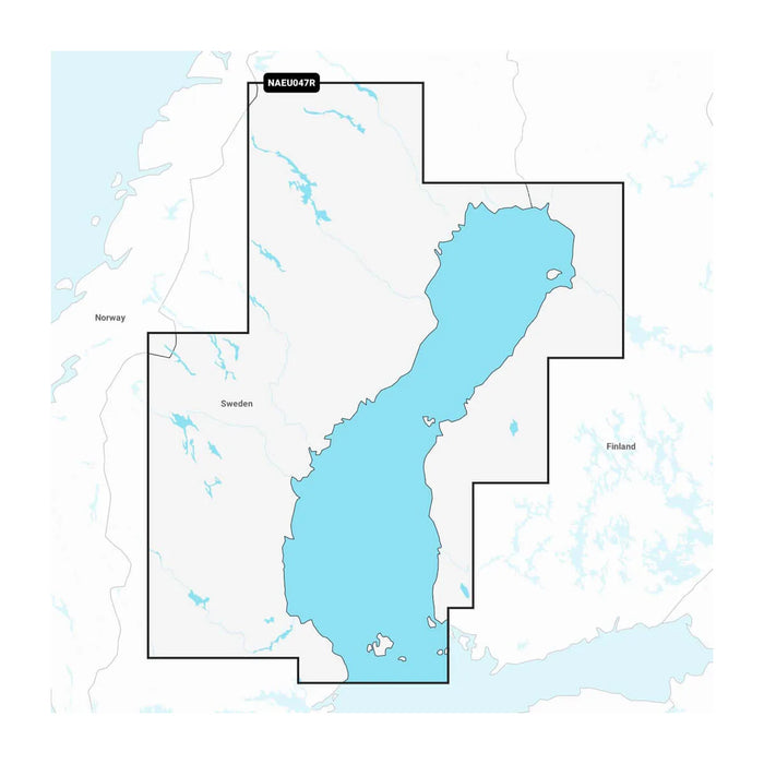 Navionics+ NAEU047R Bottenviken Sjökort för inland (Gulf of Bothnia)