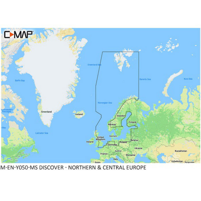 C-MAP DISCOVER - Northern & Central Europe Demo