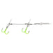 CWC PRO UV Chartreuse Stinger, SS 100lb Original Tandem 2/0