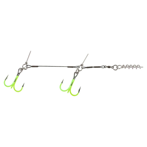 CWC PRO UV Chartreuse Stinger, SS 60lb Junior Tandem 1