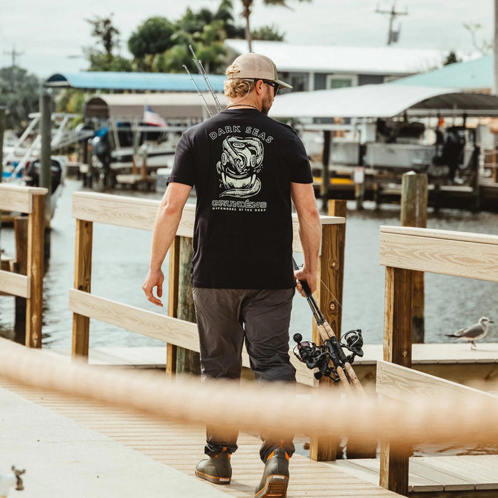 Dark Seas X Grundéns Luminate SS T-shirt Black