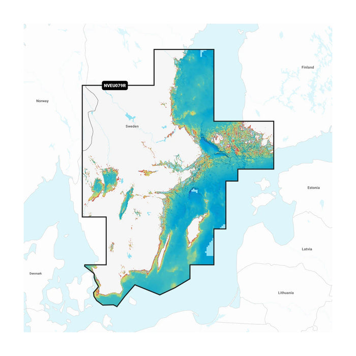 Garmin Navionics+ Vision NVEU079R Sverige, sydost (Sweden, South -East)