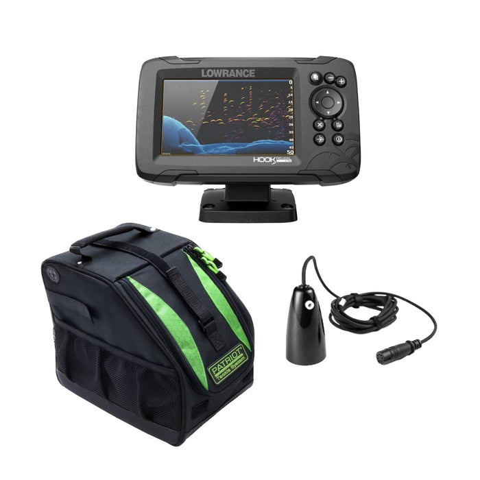 Kayakstore - Lowrance Hook Reveal 5 Isfiskepaket