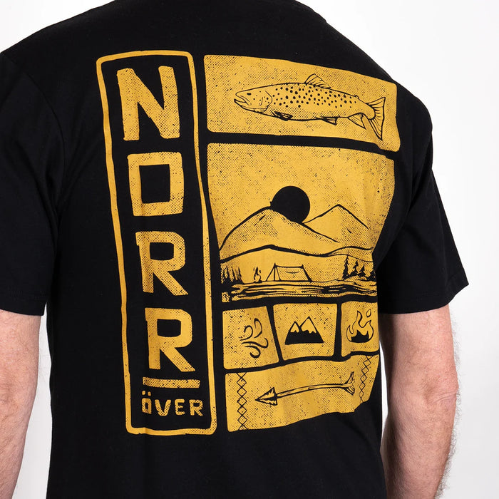 SQRTN Norröver T-Shirt - Black