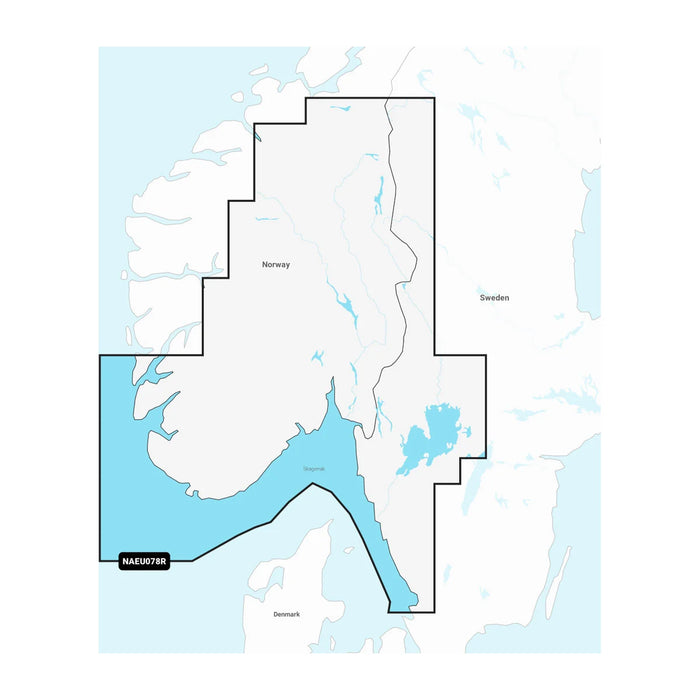 Navionics+ NAEU078R Oslo, Skagerrak och Haugesund