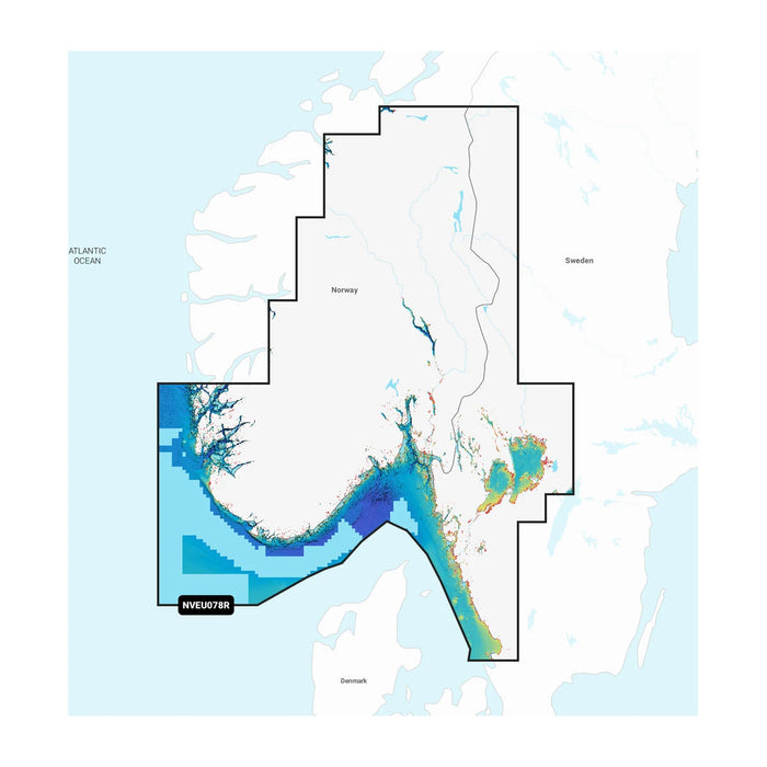 Garmin Navionics+ Vision NVEU078R Oslo, Skagerrak och Haugesund