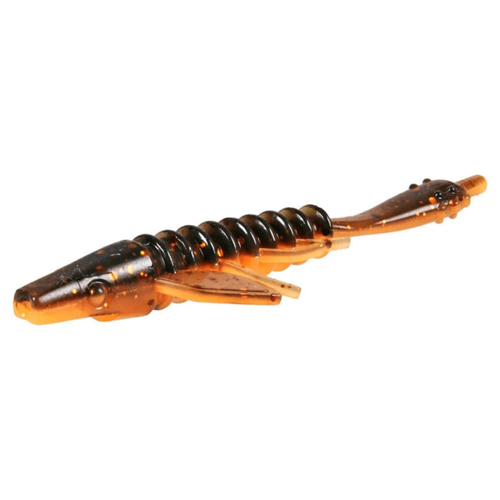 Pigster Gecko Ned, 8,5cm, 2,5g (4-pack) - Black Pumpkin