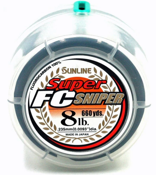 Sunline Super FC Sniper Fluorocarbon Natural Clear 660yds 5lb