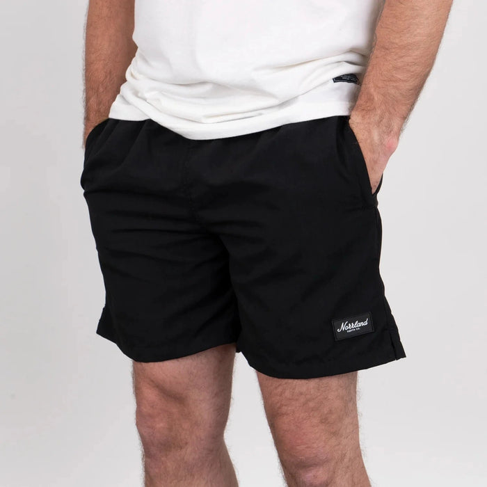 SQRTN TGN Script Swimshorts Black - kayakstore.se