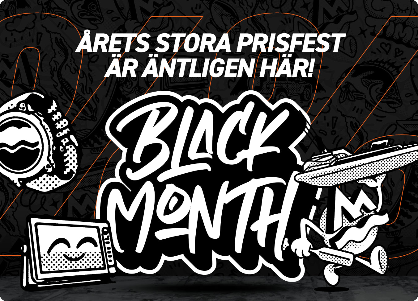 Black Month är äntligen här – pangpriser på galet mycket produkter!