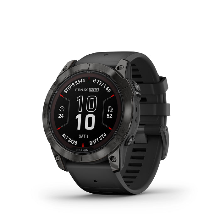 Garmin fēnix® 7X Pro – Sapphire Solar Edition Carbon Gray DLC Titanium