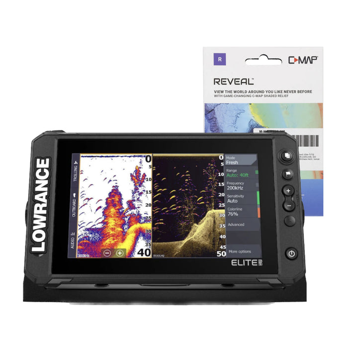 Lowrance Elite FS 9 Utan Givare + C-MAP REVEAL - Baltic Sea Paketdeal