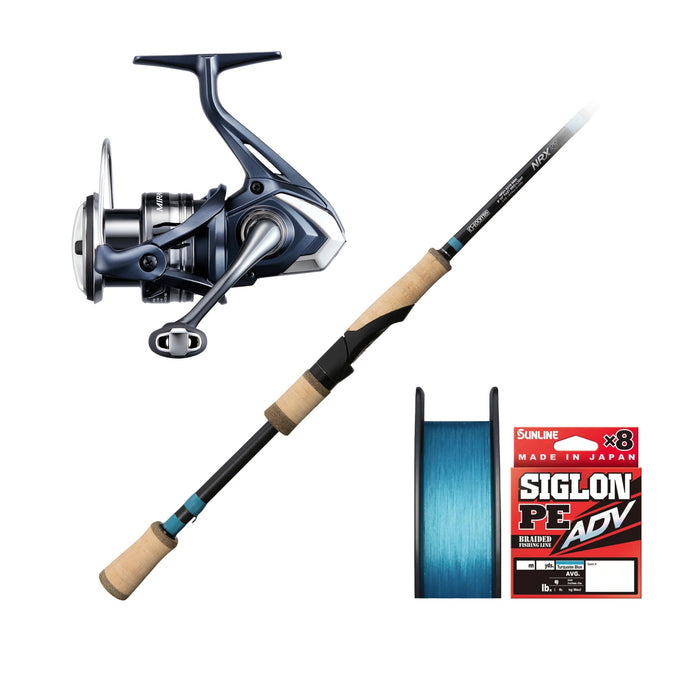 Shimano Miravel + G.Loomis Ned Rig Rod + Sunline Paketdeal