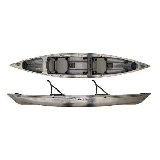 Native  Watercraft Ultimate FX 15 Tandem PRO Fiskekajak - Grey Goose