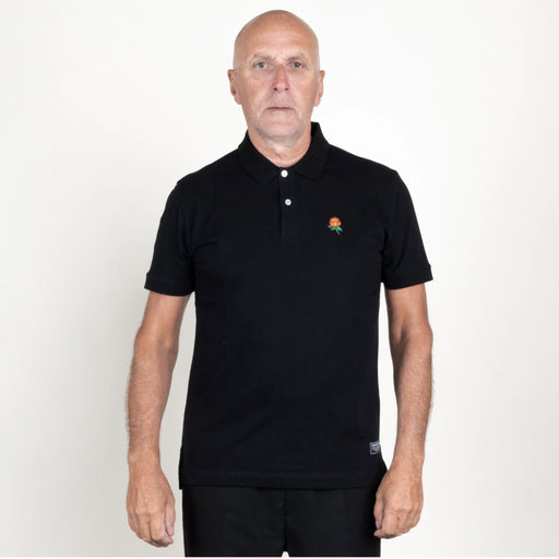 SQRTN CB Sketch POLO Black TEE-205