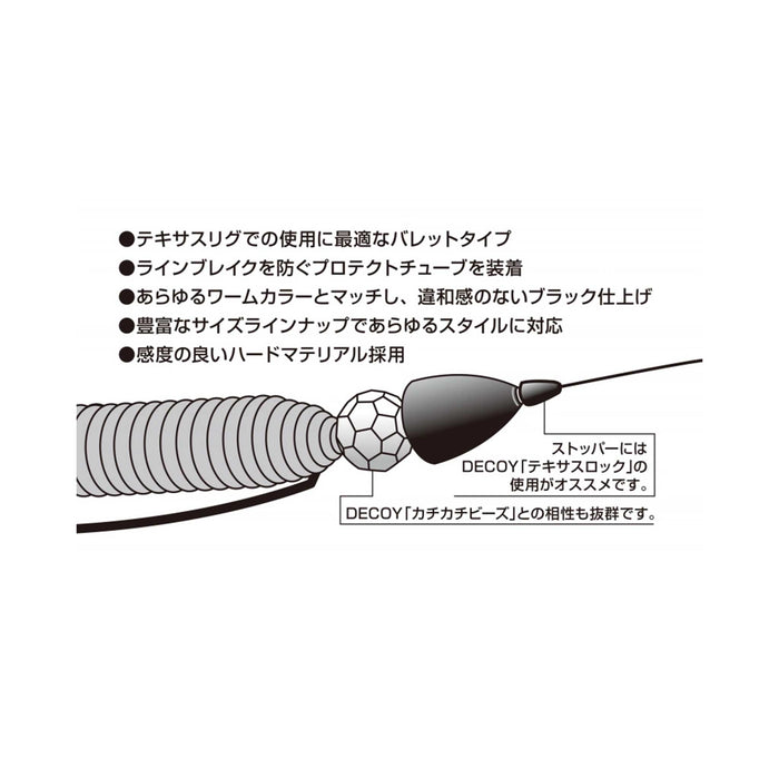 DS-5 DECOY Sinker Type Bullet  9g